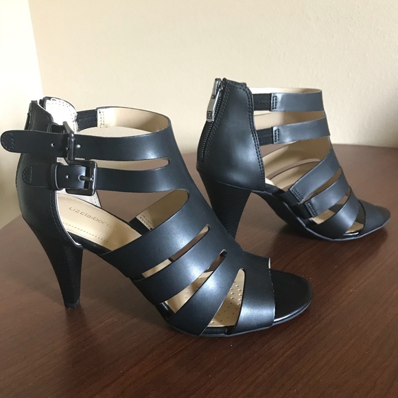 liz claiborne black heels